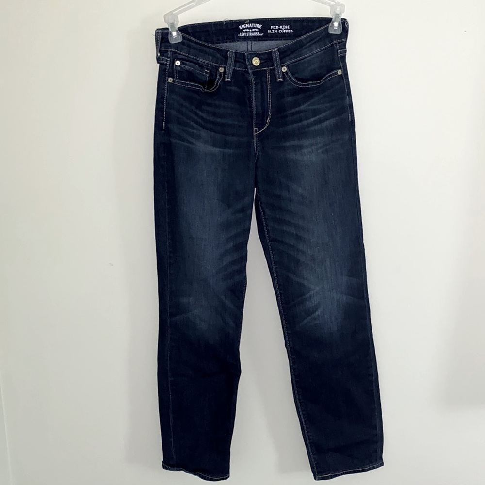Jeans, slim cuffed